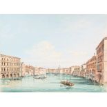 Venetian school, nineteenth century - Venice, Grand Canal