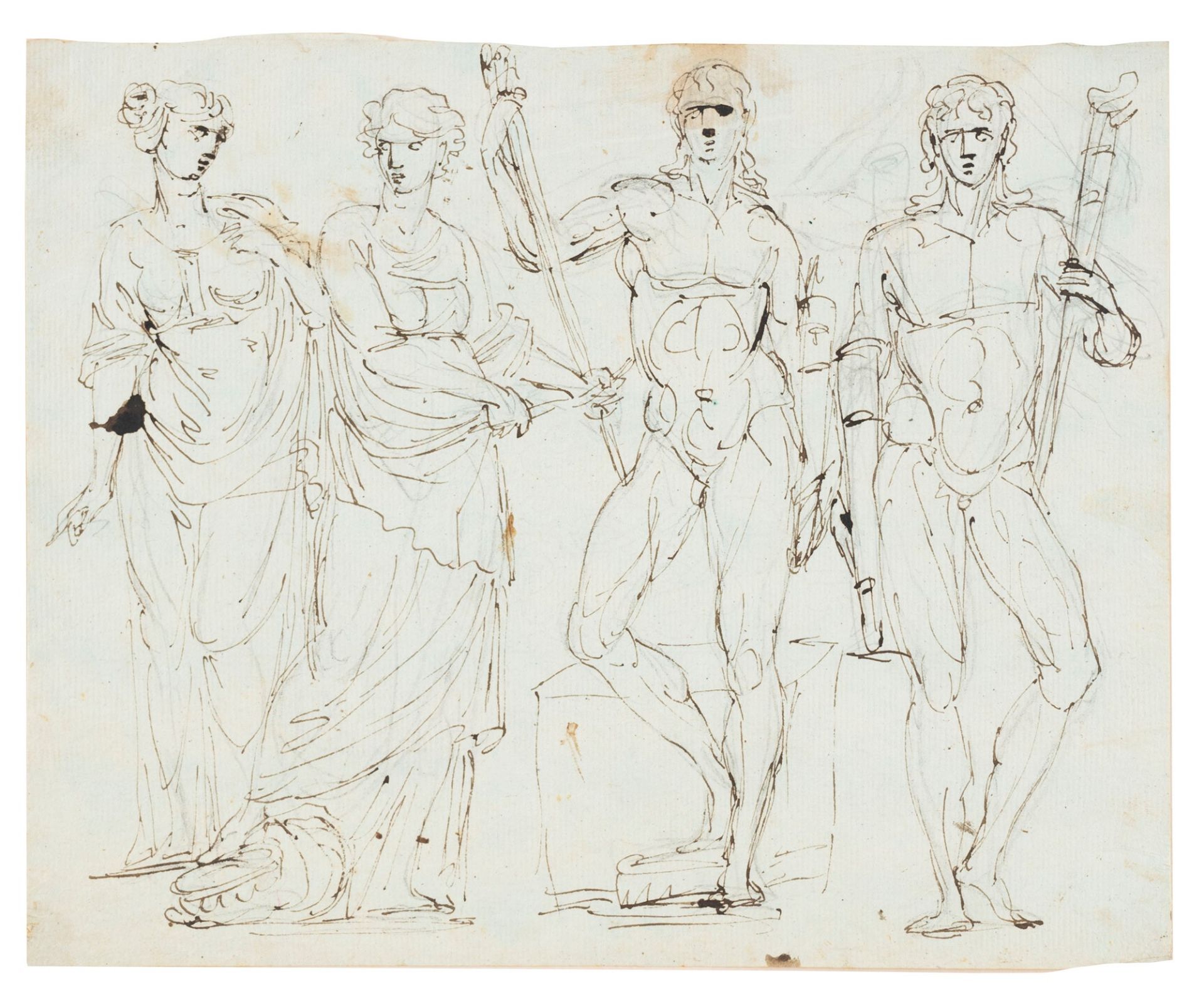 Giacomo Rossi (Bologna 1748-1817) - Studies for classical scenes - Bild 2 aus 5