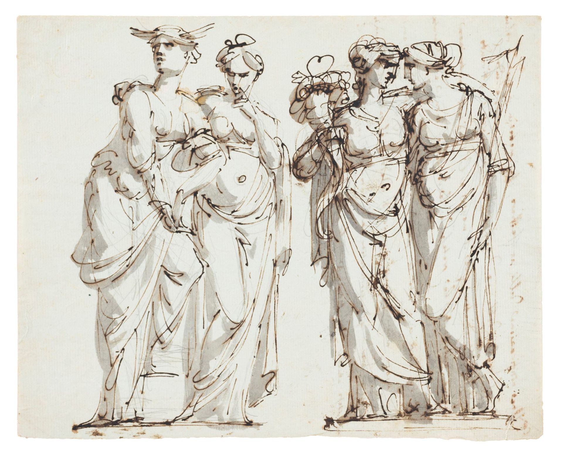 Giacomo Rossi (Bologna 1748-1817) - Studies for classical scenes - Bild 4 aus 5