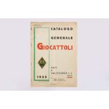 General Toy catalog Ratti and Vallanzasca, 1935
