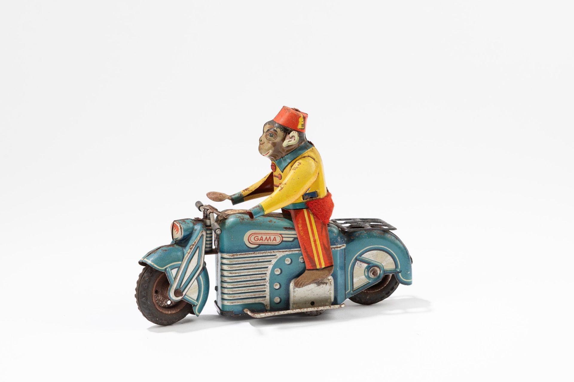 Gama - Motorcycle with monkey, 1950-1960