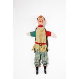 Clown in papier mâché, 1920-1930