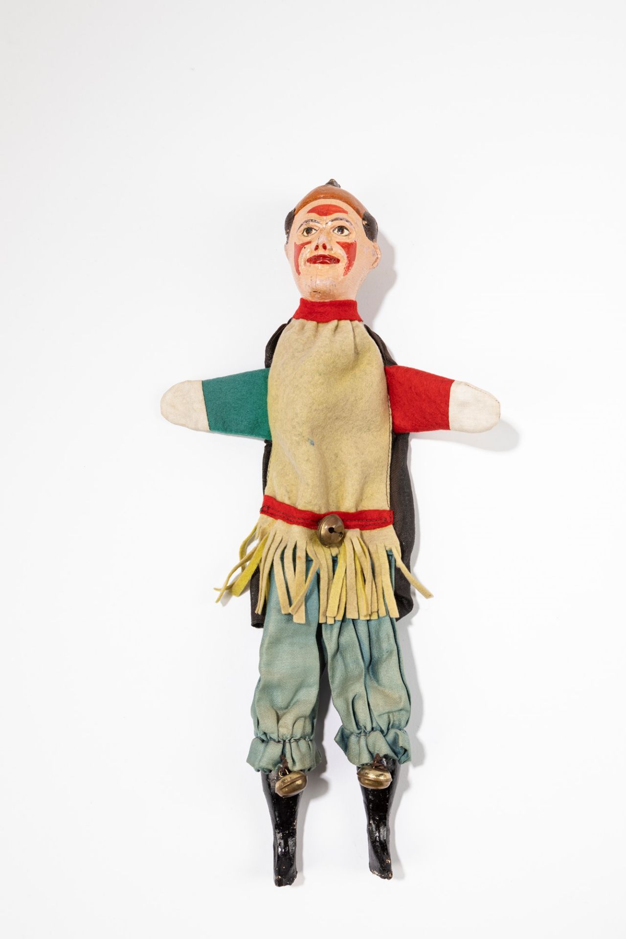 Clown in papier mâché, 1920-1930