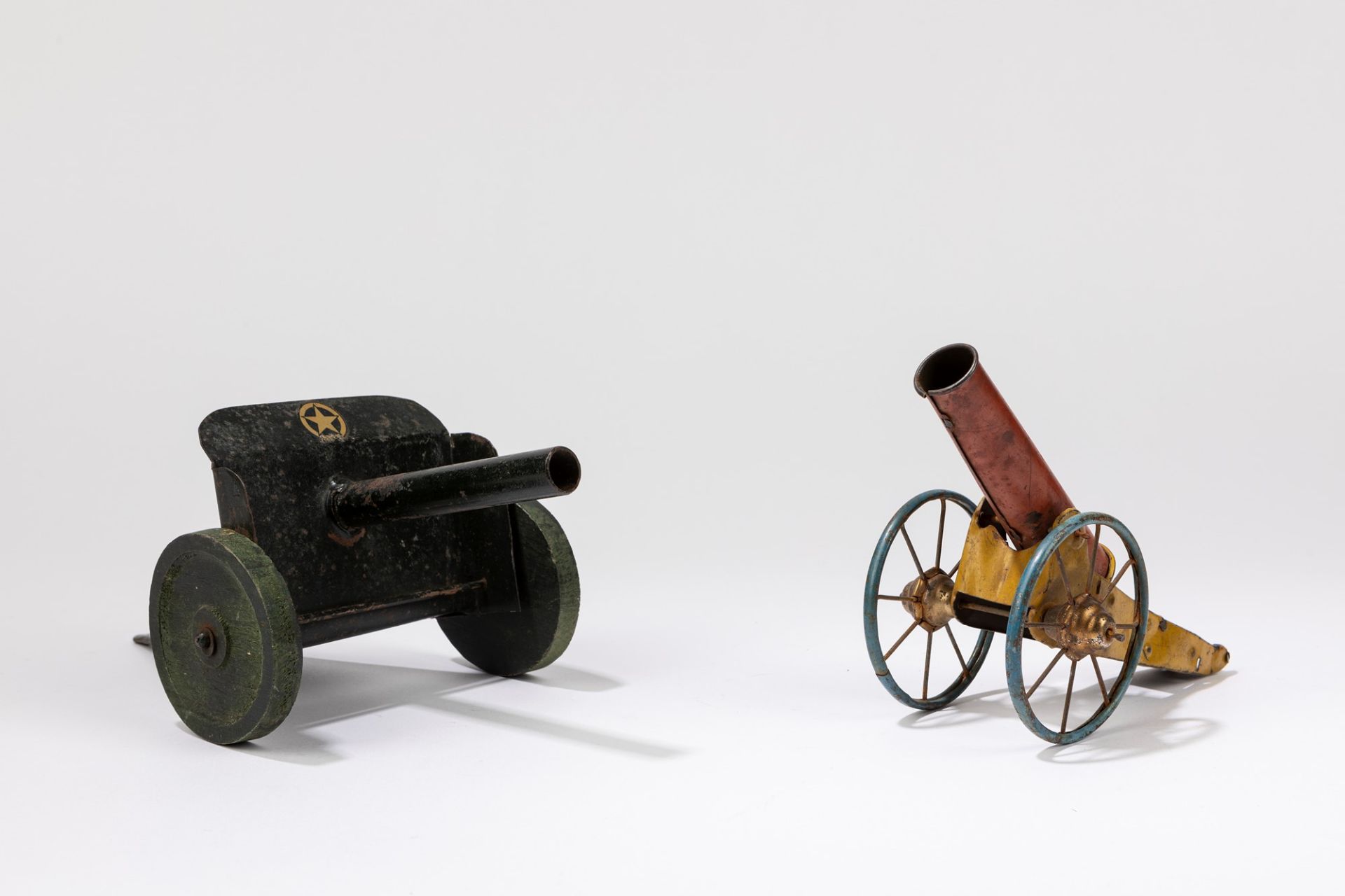 Two cannons, 1950-1955