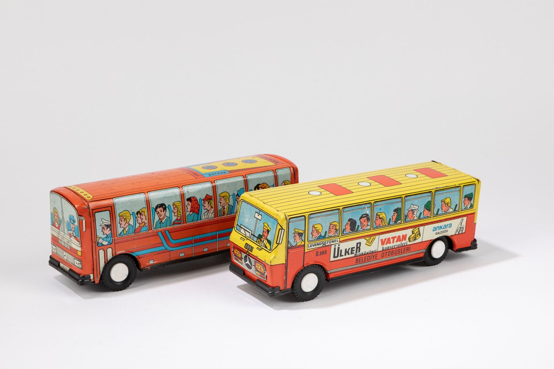 Two turkey buses, 1960-1965