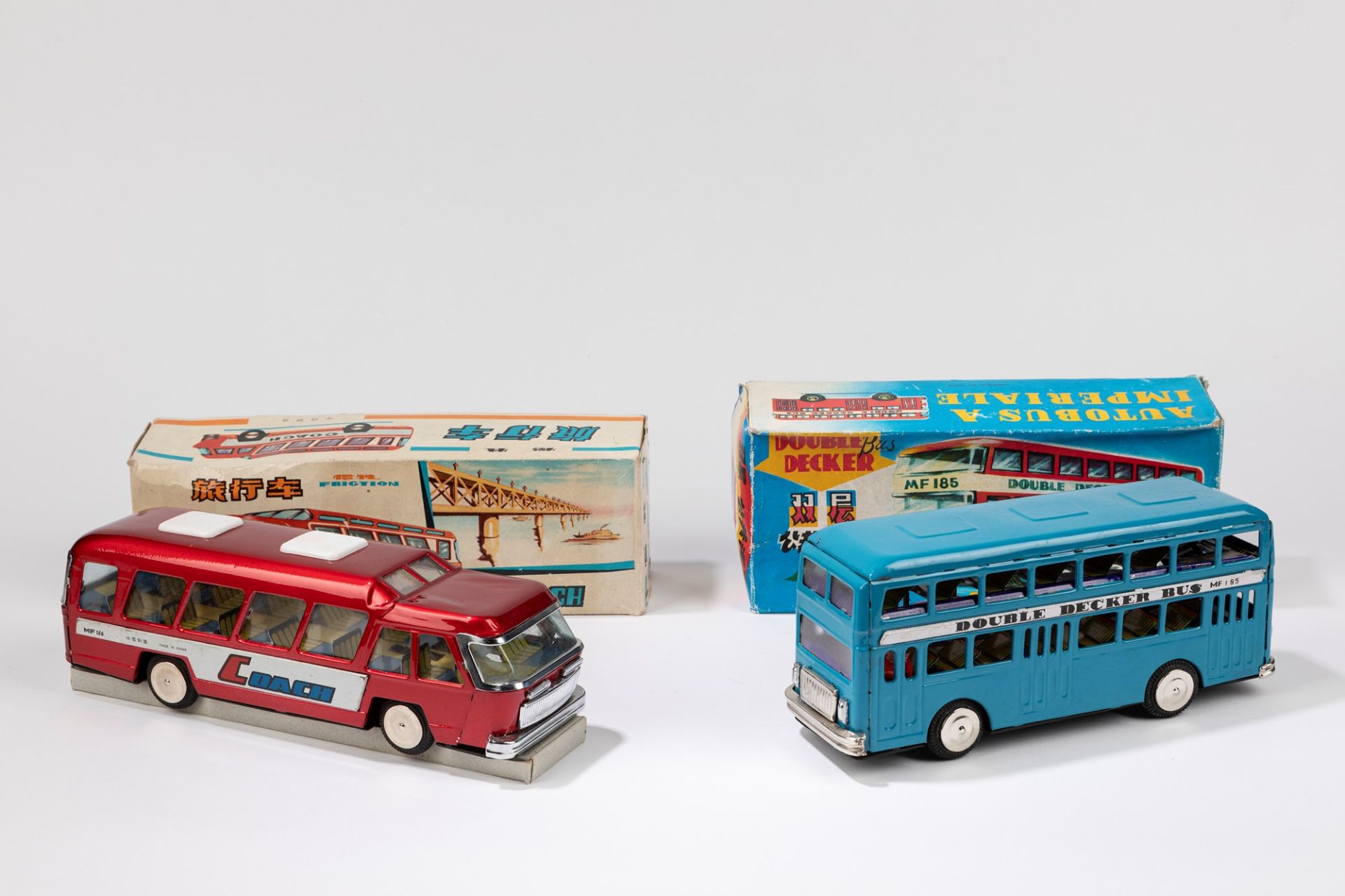 Two Chinese buses, 1960-1965