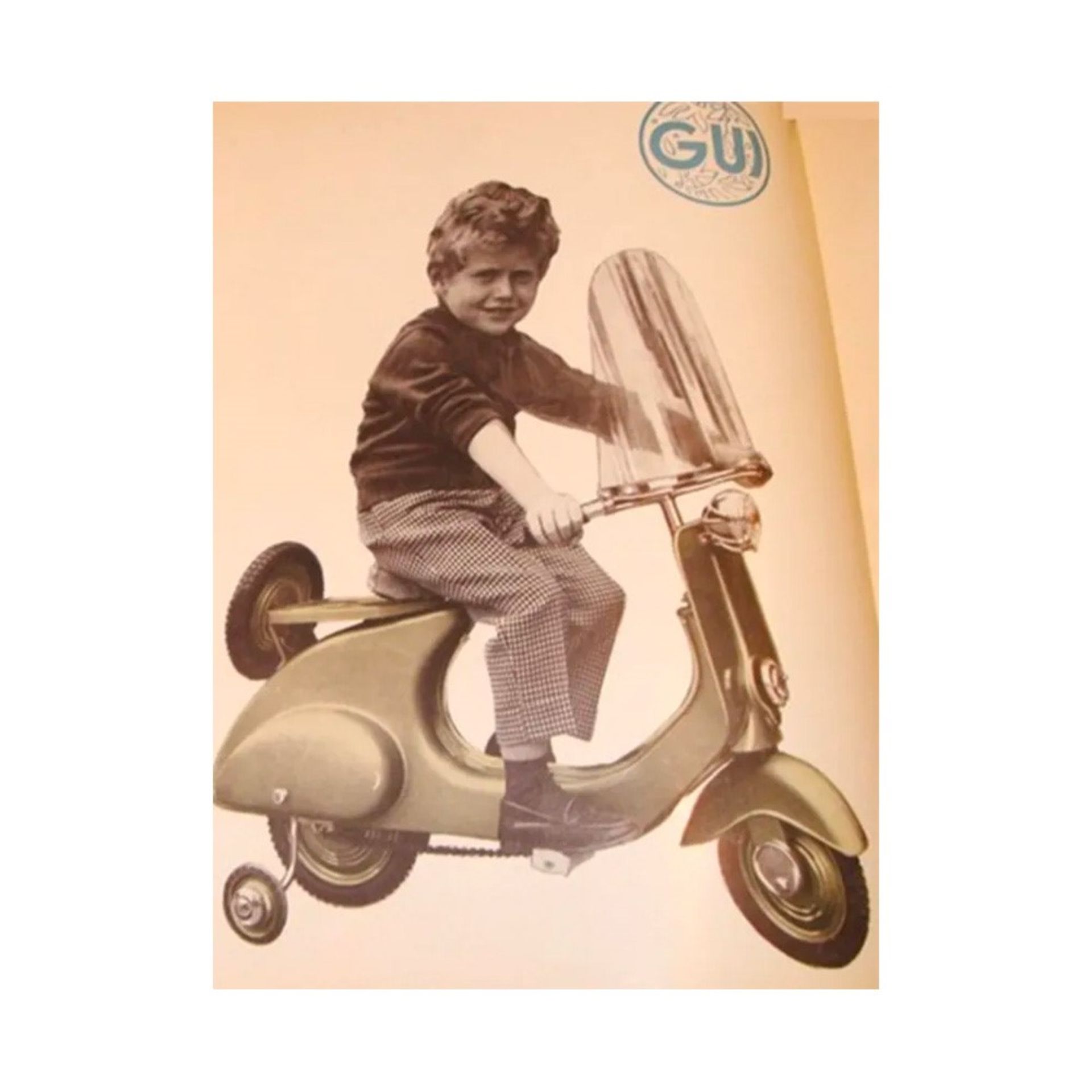 Pierre Gui - Vespa a pedali, 1950-1960 - Image 5 of 6