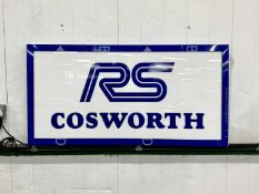 Illuminated Garage Sign RS Cosworth - NO RESERVE