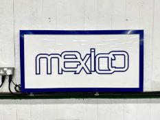 Illuminated Garage Sign Ford Mexico - NO RESERVE