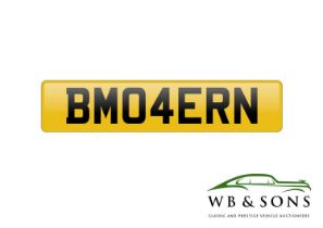 REGISTRATION - BM04 ERN - NO RESERVE