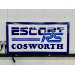 Illuminated Garage Sign Escort Cosworth - NO RESERVE