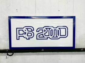 Illuminated Garage Sign RS 2000 - NO RESERVE