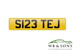 REGISTRATION - S123TEJ - NO RESERVE