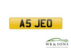 Registration - A5 JEO -NO RESERVE