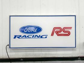 Illuminated Garage Sign - FORD RS - NO RESERVE