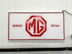 Illuminated Garage Sign - MG - NO RESERVE