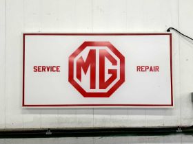 Illuminated Garage Sign - MG - NO RESERVE