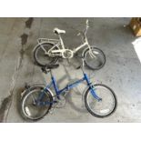 Pair of folding bicycles - NO RESERVE