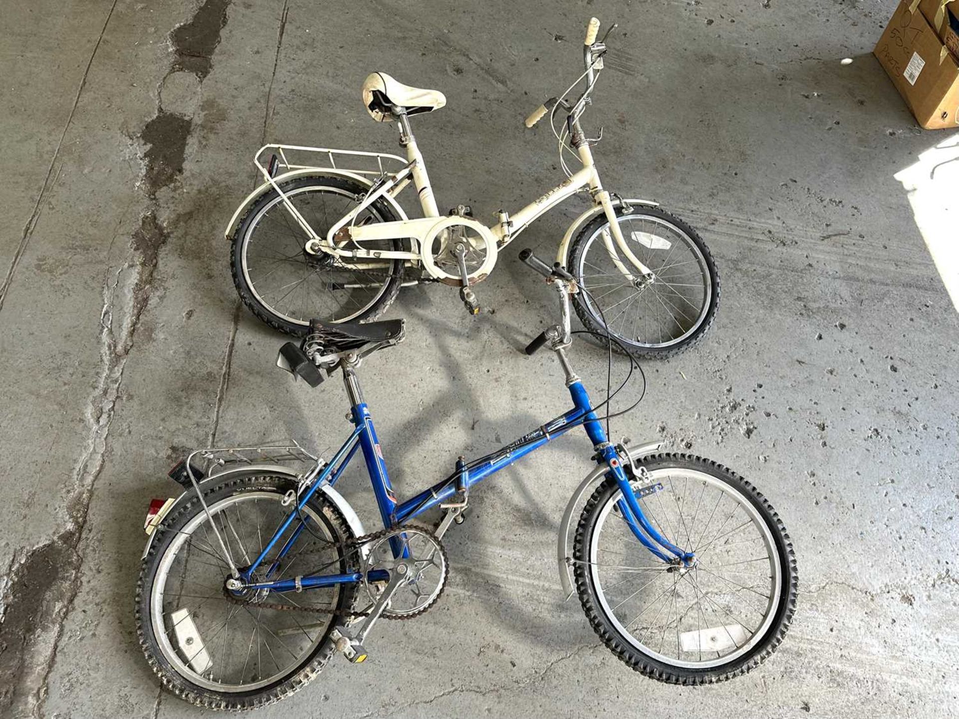 Pair of folding bicycles - NO RESERVE