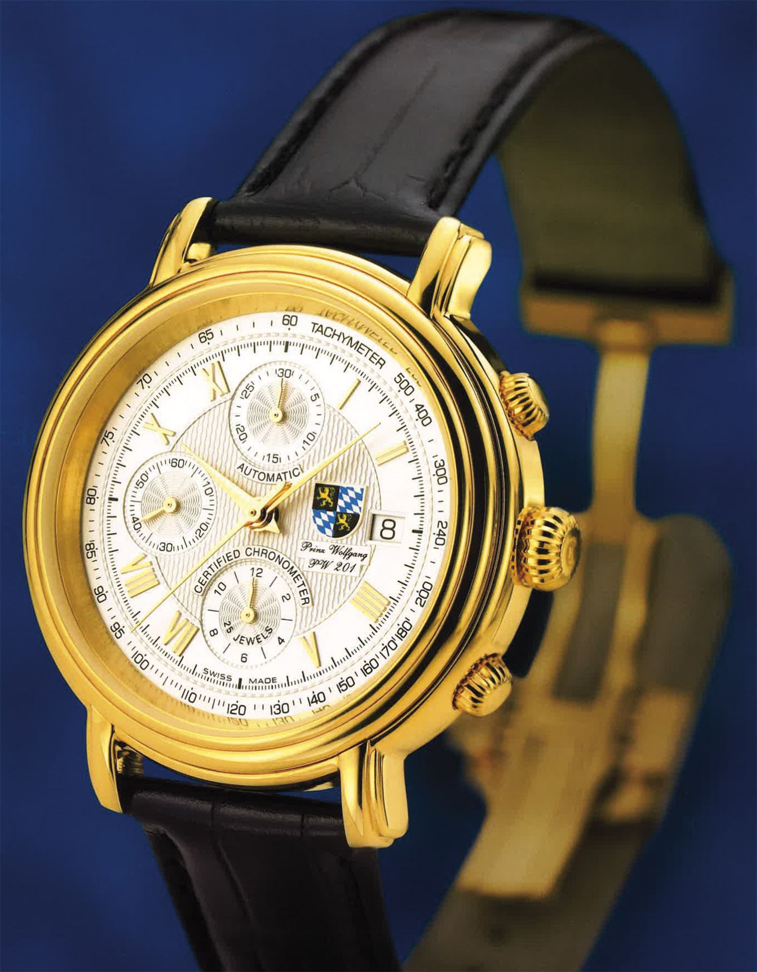 Limited edition men's wristwatch with chronograph 1+199