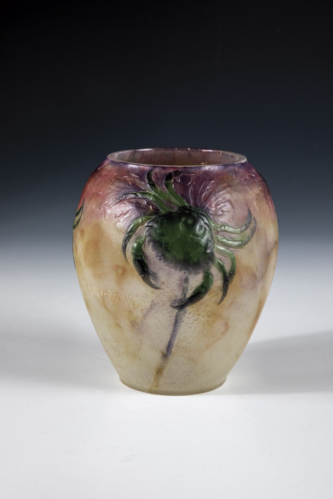 Vase ''Crabes et Algues''