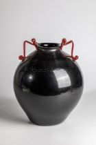 Vase ''Rosso e nero''