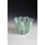 ''Handkerchief'' Vase ''Zanfirico'' Fulvio Bianconi (design), Venini, Murano, circa 1955