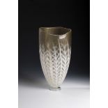 One-of-a-kind vase Giampaolo Seguso (design), Seguso Viro, Murano, ca. 1990 Colourless, thick-walled