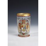 Small tankard with the coat of arms of the Prince-Bishop of Bamberg, Adam Friedrich von Seinsheim