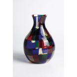 Vase ''Pezzato'' Fulvio Bianconi (design), Venini, Murano, ca. 1951 Colourless glass with densely