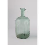 Storage bottle Austria, 19th century Green glass with slightly raised bottom and tear-off.