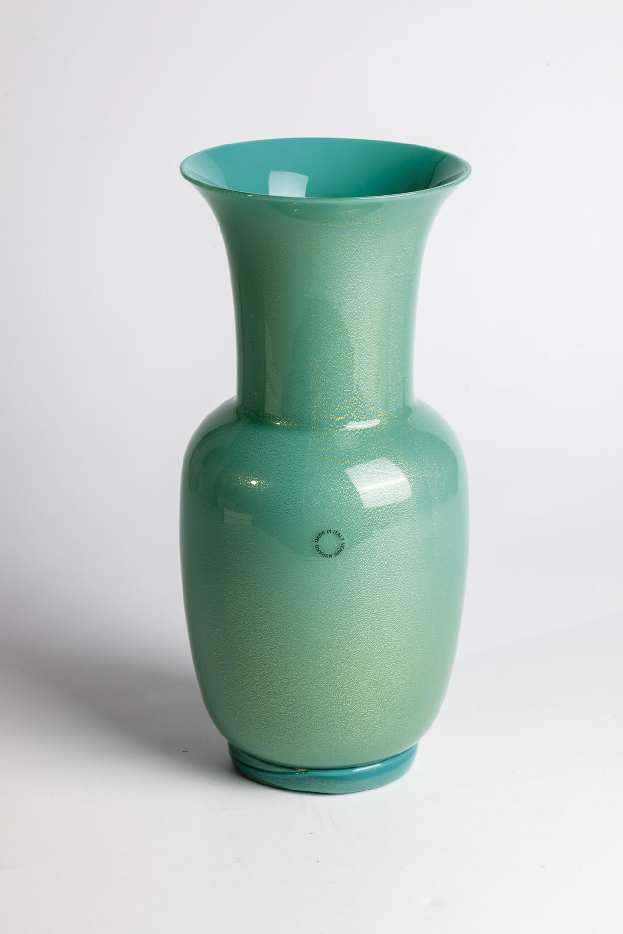 VASE ''Opalino Alga'' Tomaso Buzzi (design) 1932, Venini, Murano, 1999 Colourless cased glass in '