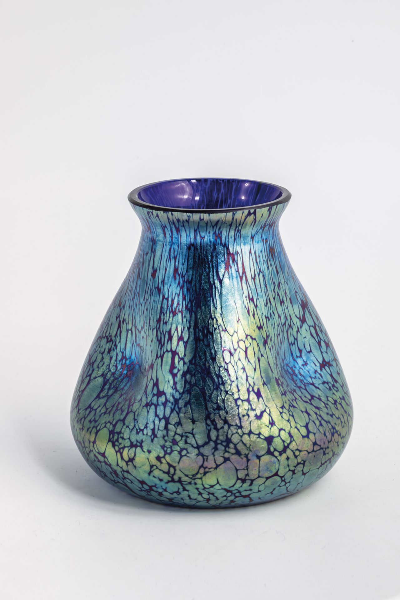 Vase ''Cobalt Papillon''