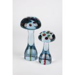 Pair of ''Funghi'' Antonio da Ros (design), Cenedese, Murano, c. 1950/60 Colourless glass,