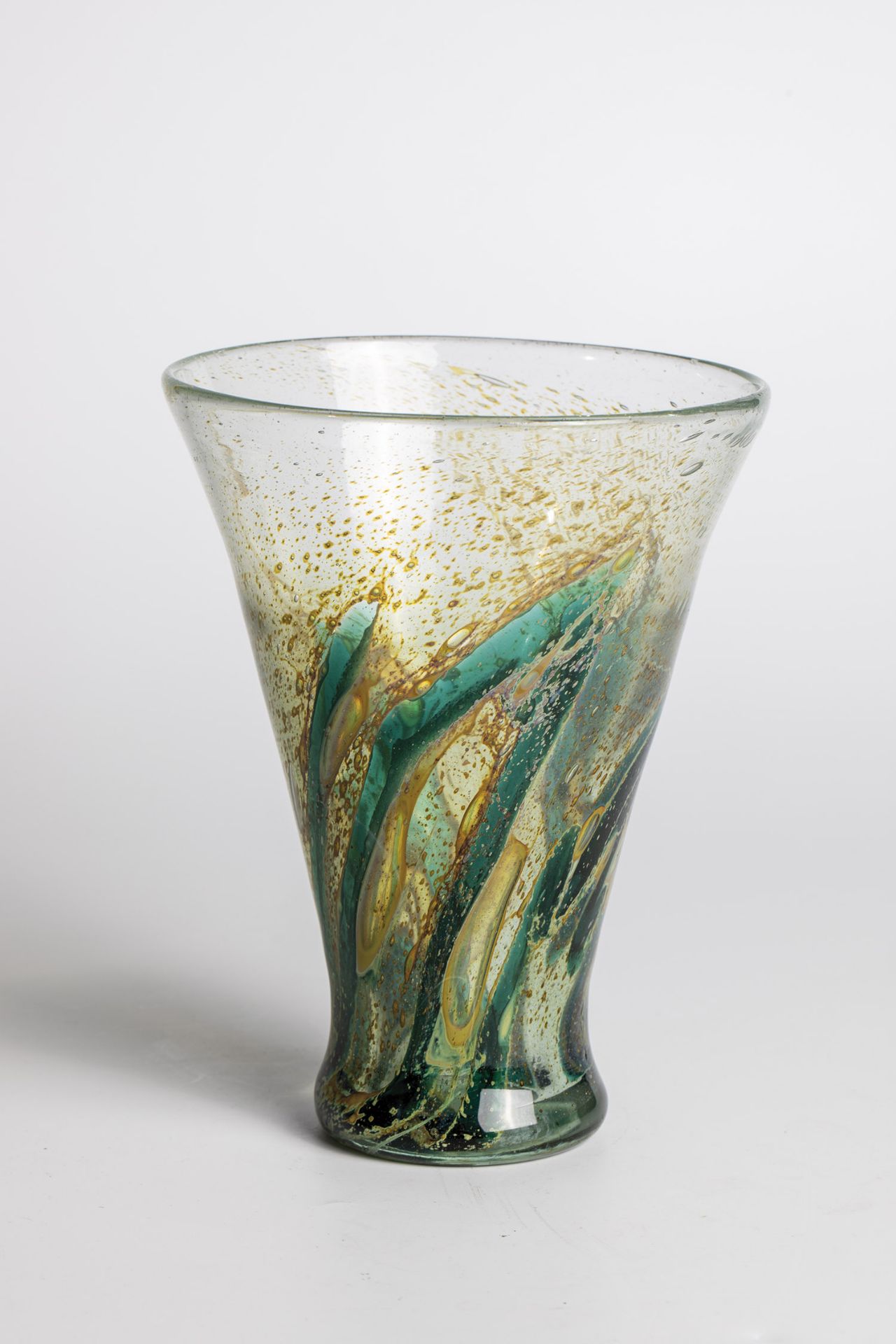 Vase ''Ikora''-Crystal Karl Wiedmann (decorative technique), WMF, Geislingen, ca. 1930 Colourless