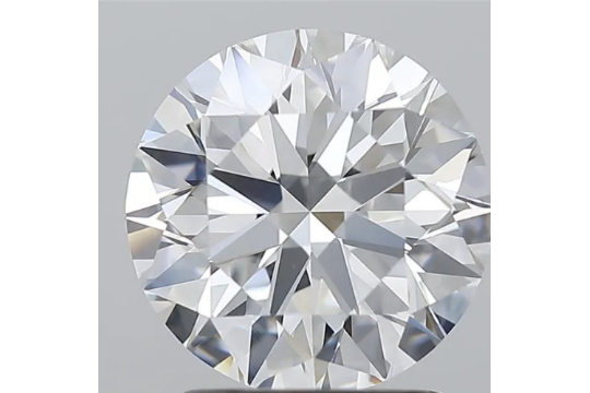 Round Brilliant Cut Diamond 2.02 Carat D Colour VS1 Clarity EX EX EX - GIA Cert - Image 1 of 4