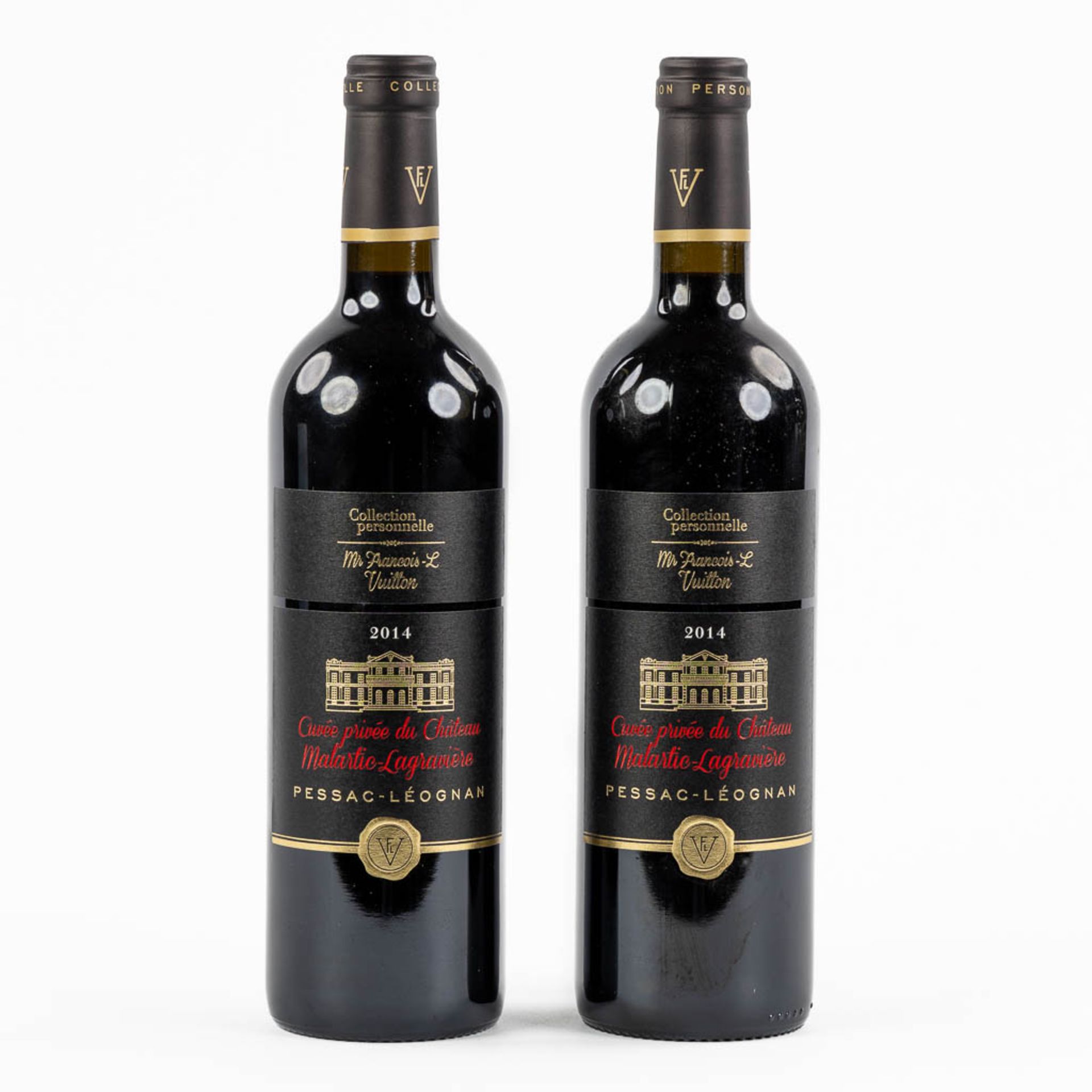 2014 Château Malartic Lagravière (Collection personelle de Mr François-Louis Vuitton), 2 bottles. - Image 6 of 8