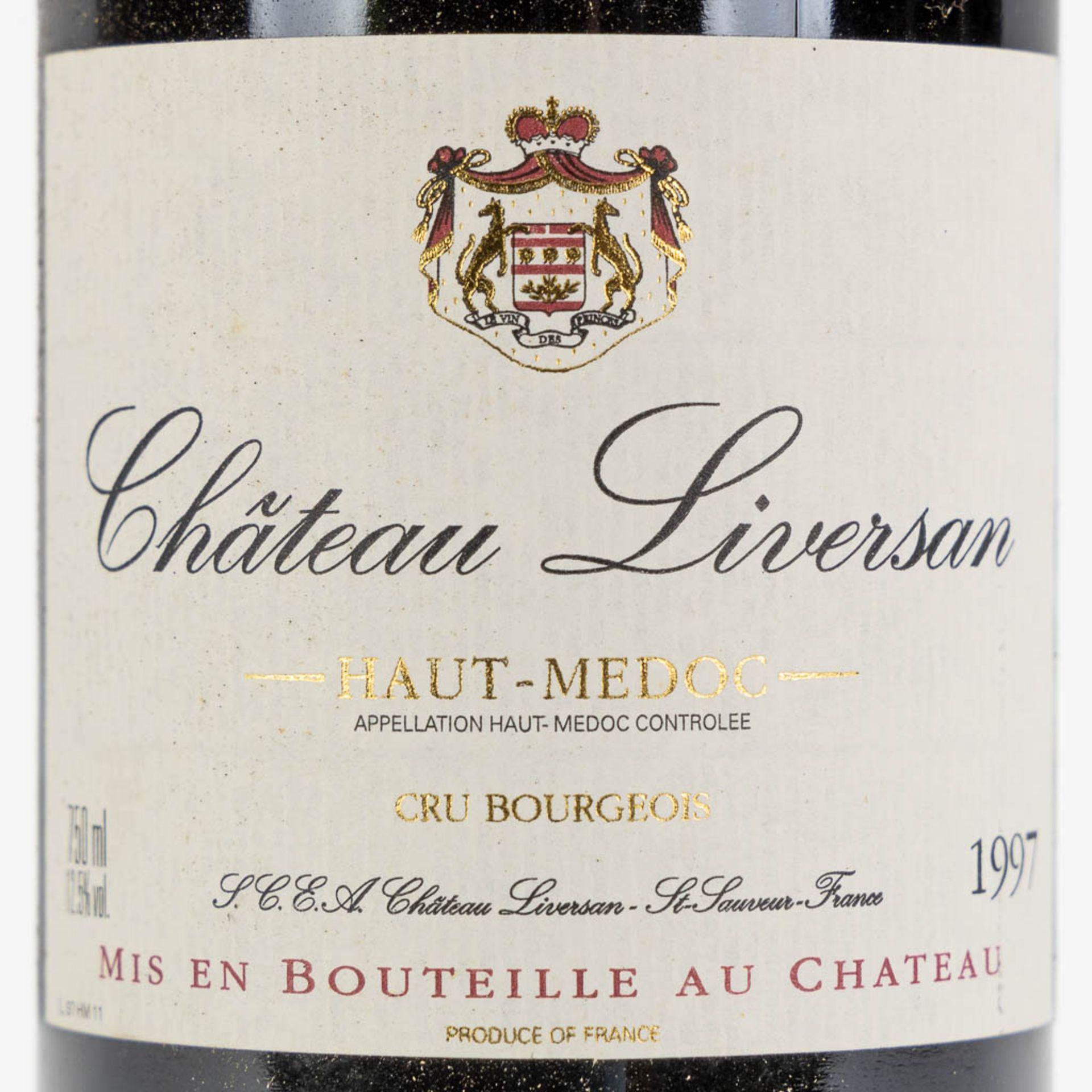 1997 Château Liversan Haut-Medoc, 34 bottles (2 full crates en 10 bottles) - Bild 4 aus 4