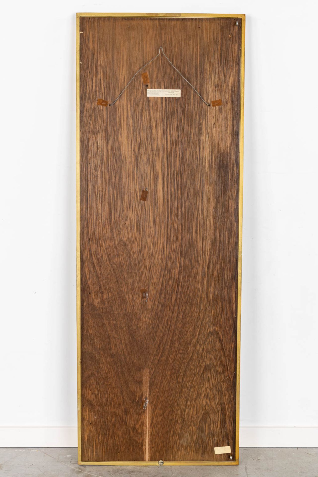 Deknudt, a rectangular mirror. (W:140 x H:51 cm) - Bild 8 aus 9