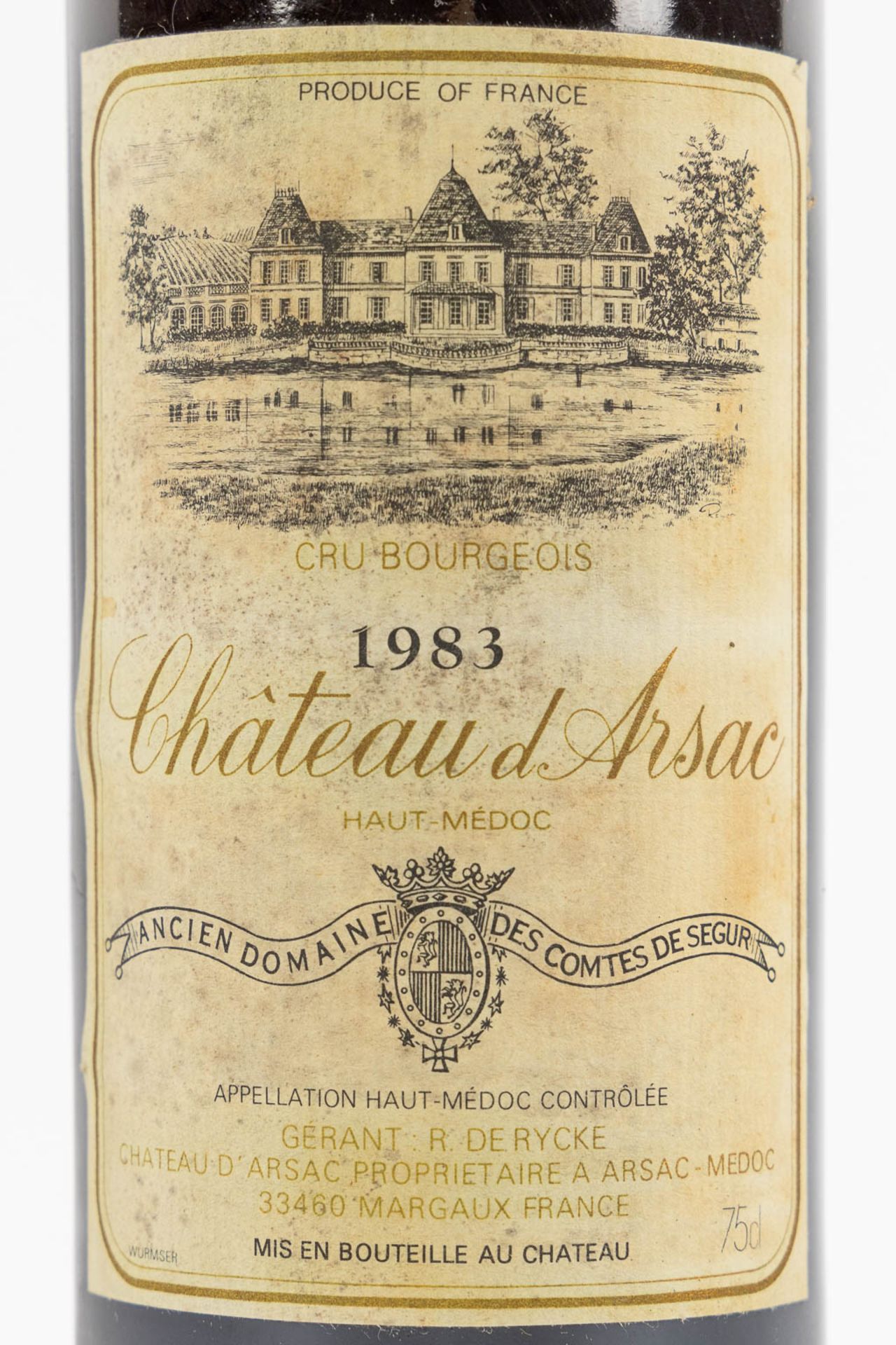 1983 Château d'Arsac, 12 bottles. - Image 3 of 3