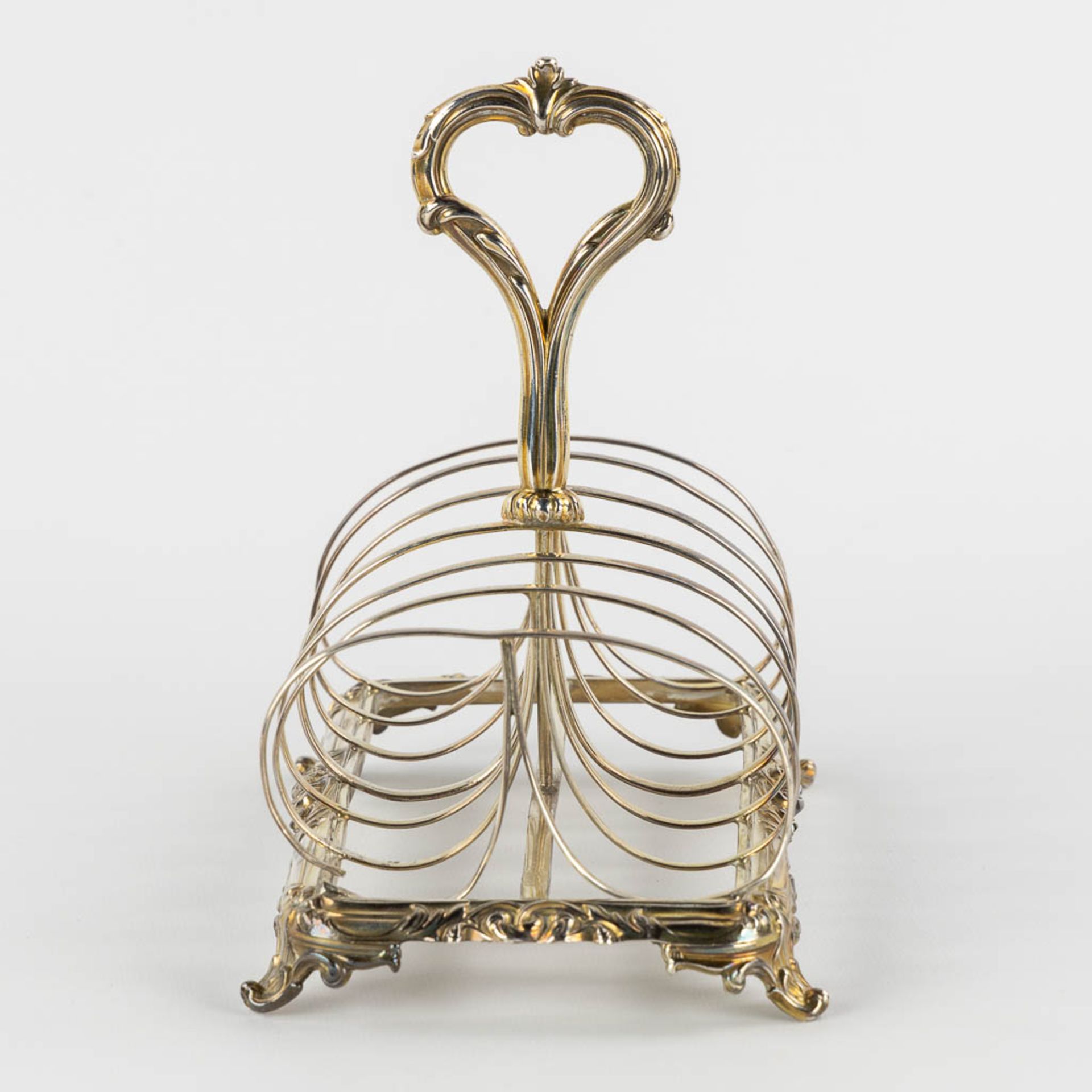 Creswick & Co An antique Victorian 'Toast Rack', Silver, Sheffield, England, 1840. (L:12 x W:19 x H: - Bild 6 aus 12