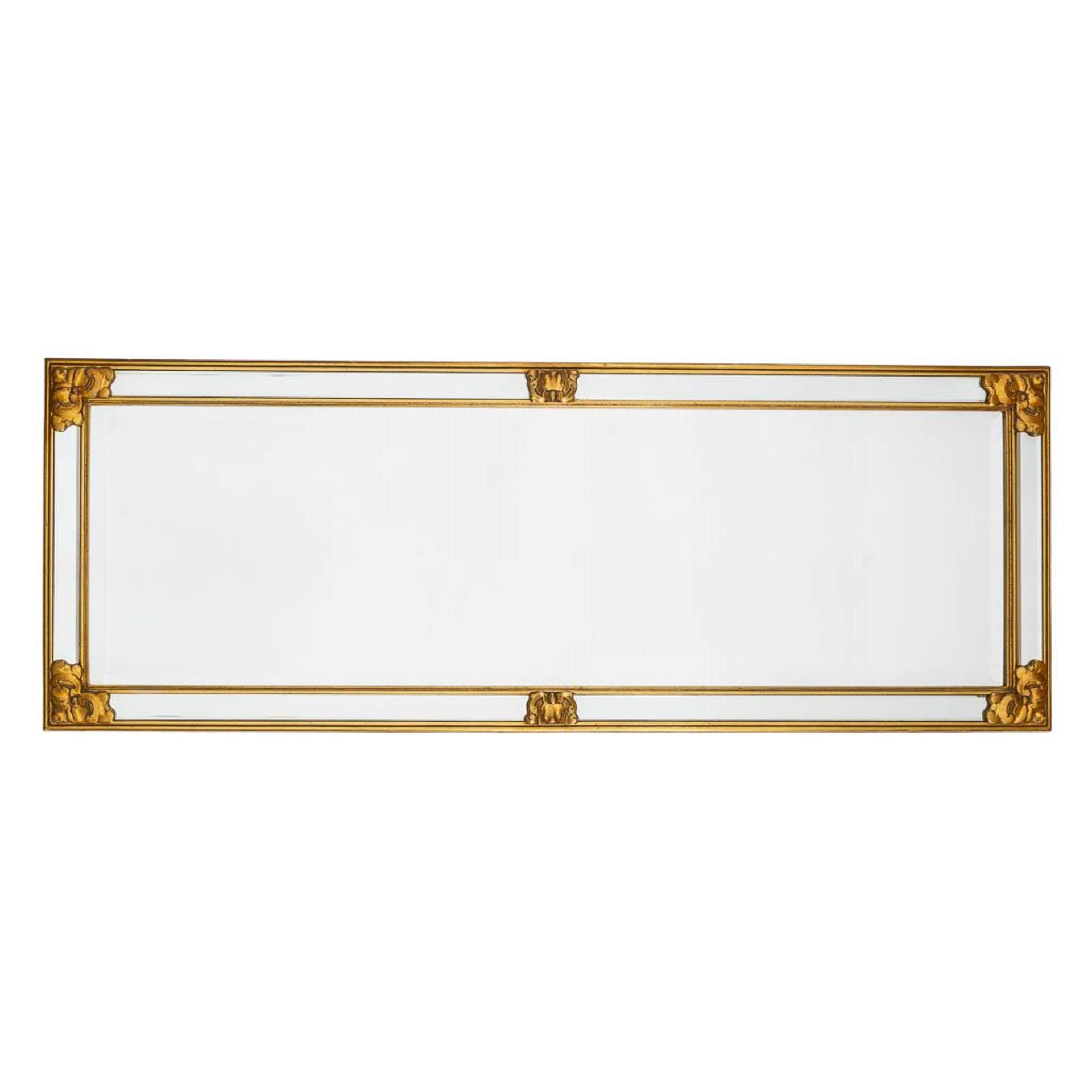 Deknudt, a rectangular mirror. (W:140 x H:51 cm) - Bild 3 aus 9