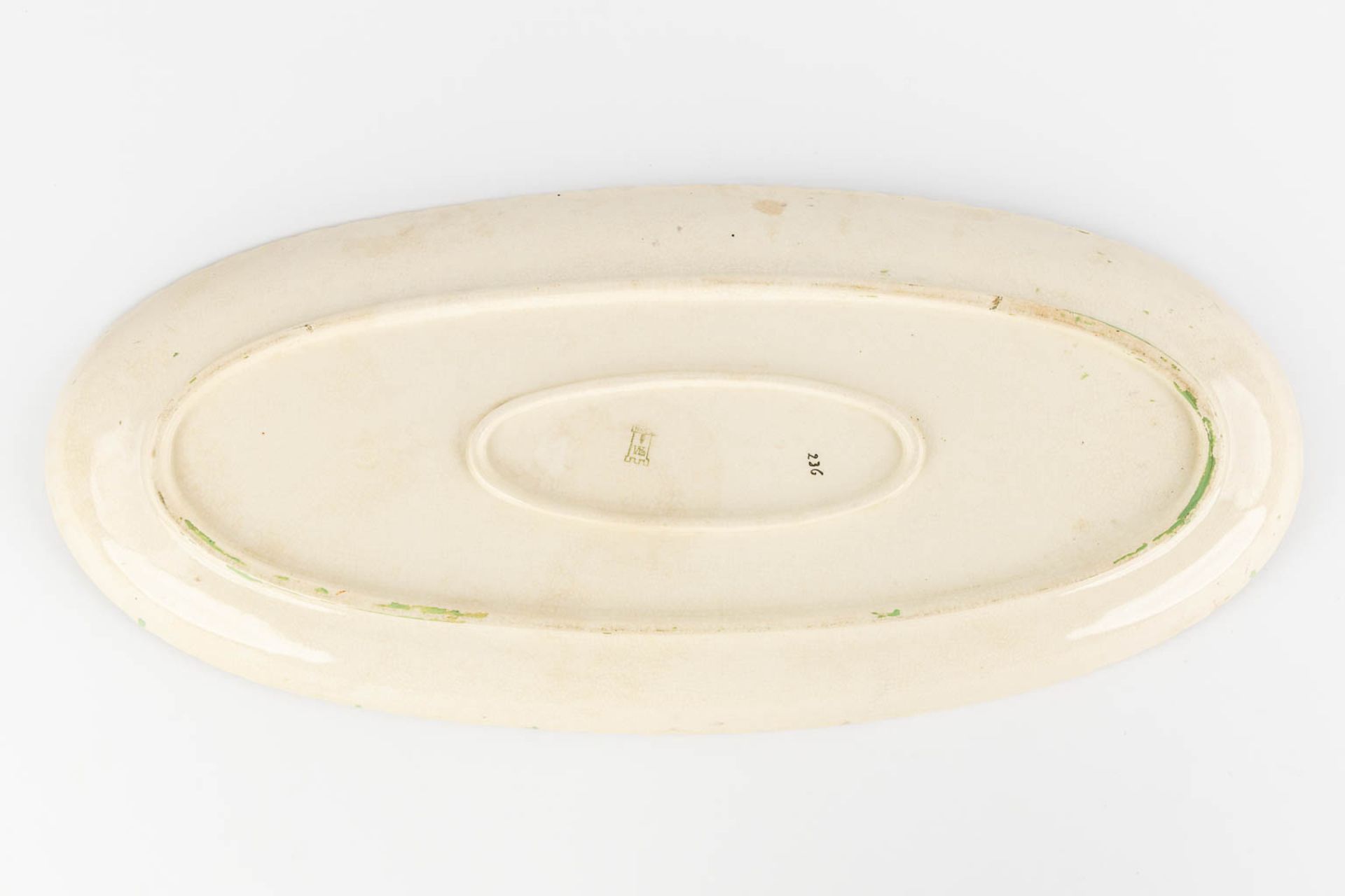 Bonn, a large fish service with serving platter and 11 plates. (W:58 x H:25 cm) - Image 4 of 17