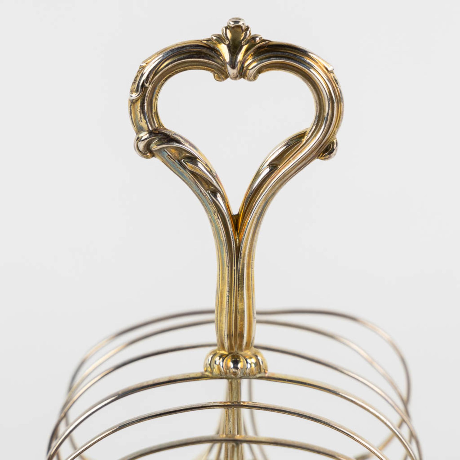 Creswick &amp; Co An antique Victorian 'Toast Rack', Silver, Sheffield, England, 1840. (L:12 x W:19 - Image 12 of 12