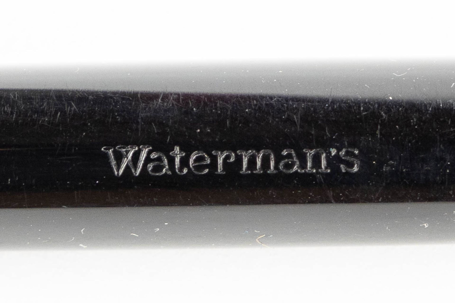 Waterman, Montblanc, Parker, Pelikan, a large collection of fountain pens, some with 14kt and 18kt g - Bild 10 aus 11