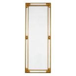 Deknudt, a rectangular mirror. (W:140 x H:51 cm)