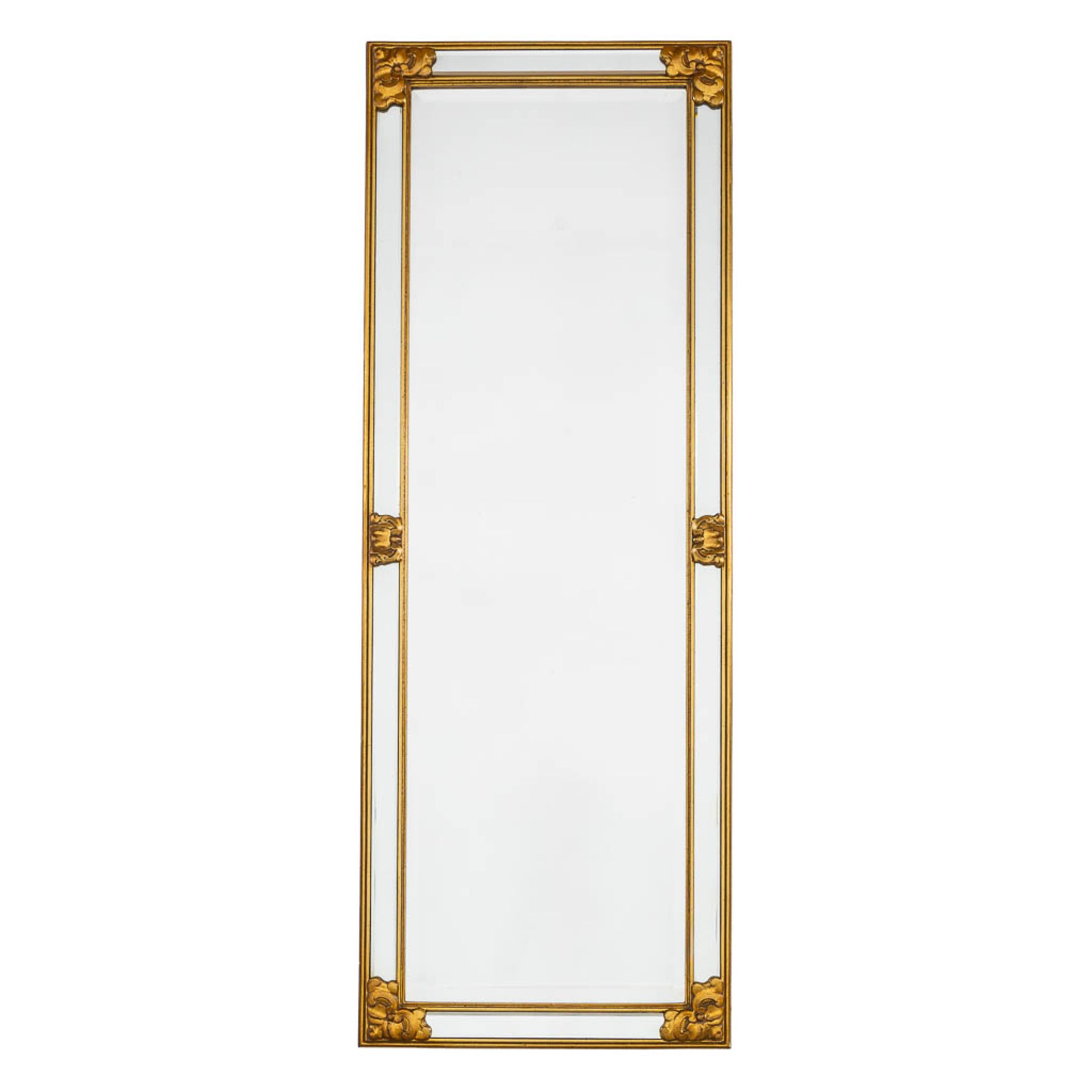 Deknudt, a rectangular mirror. (W:140 x H:51 cm)
