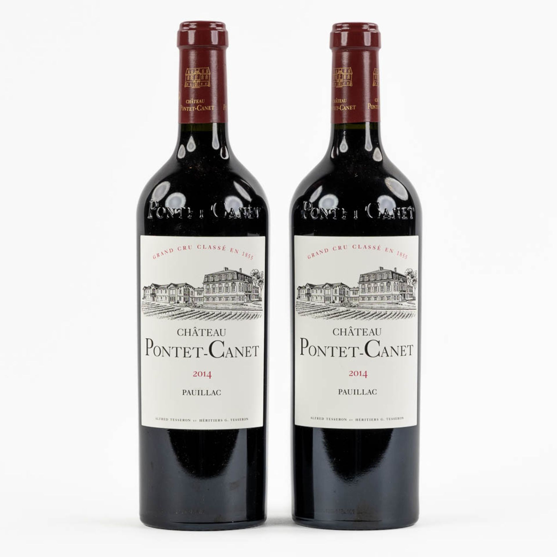 2014 Château Pontet-Canet, 2 bottles.