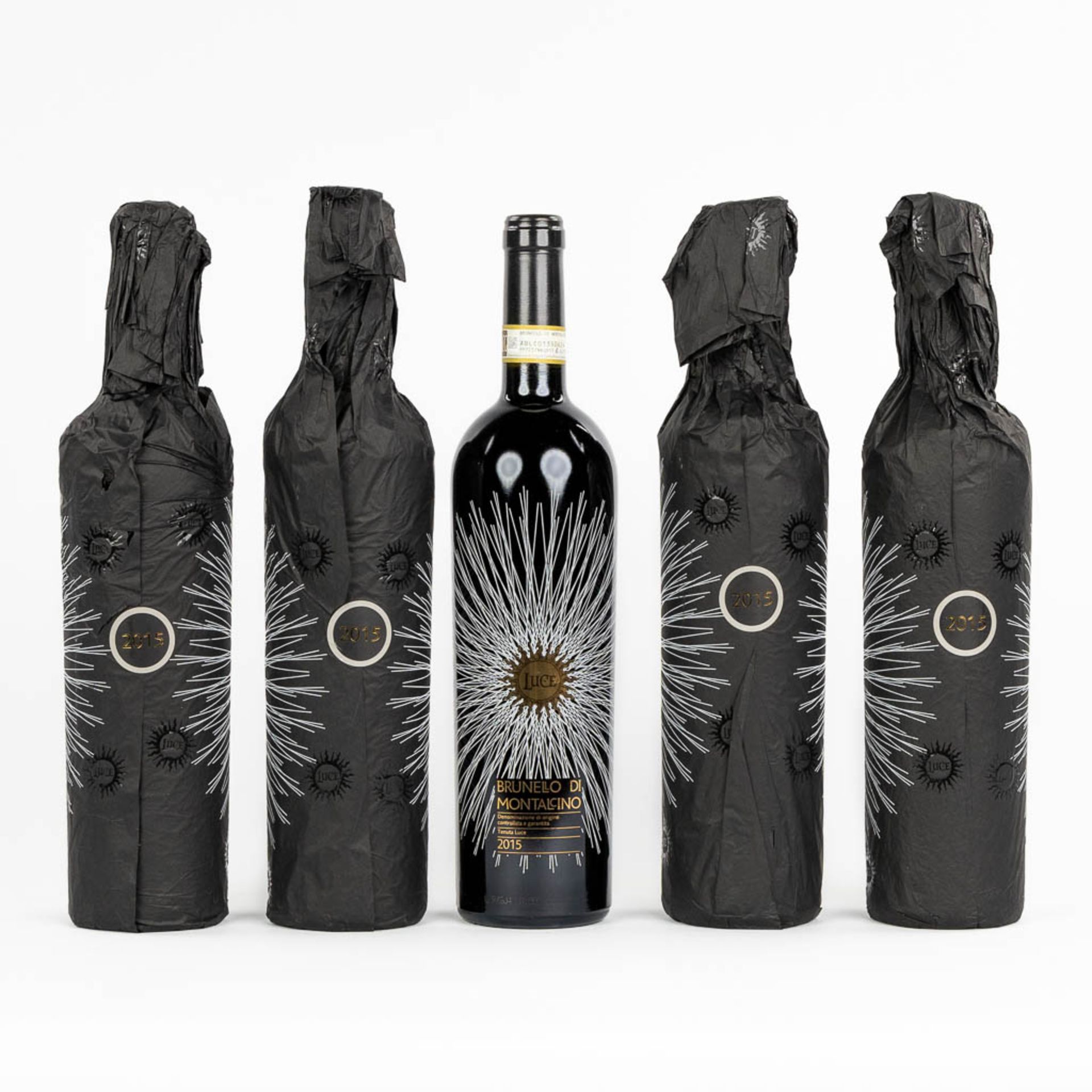 2015 Luce Brunello Di Montalcino, 5 bottles. - Image 5 of 7