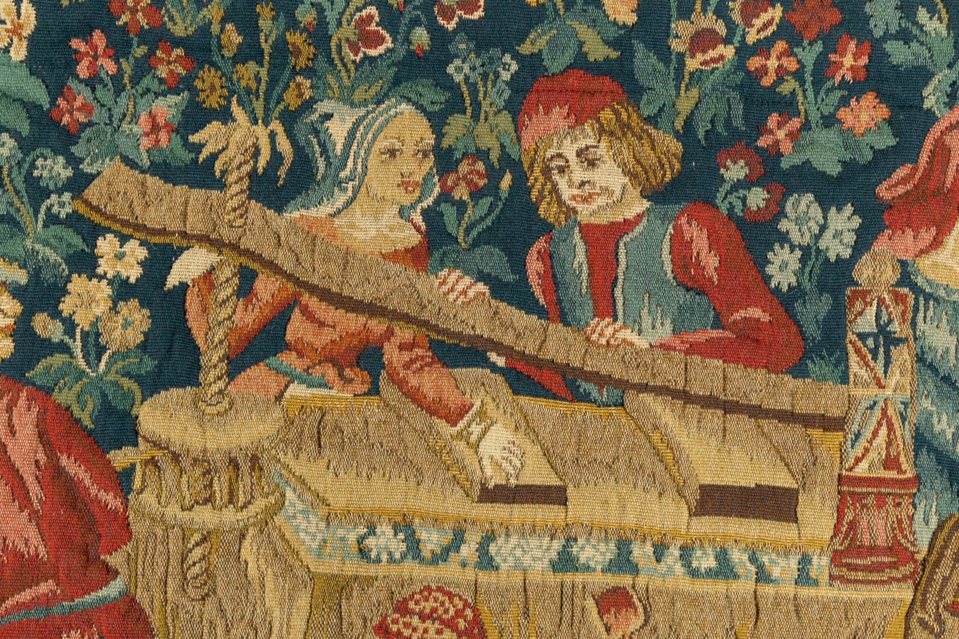 A decorative tapistery, 'The Harvest'. (W:114 x H:114 cm) - Bild 5 aus 8